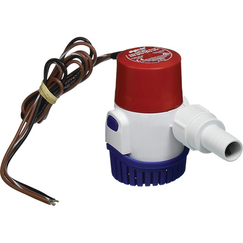 Pompe de cale avec capteur &eacute;lectronique de s&eacute;rie S, 500 gal./h, 12 V PB Rental Co. Ltd.