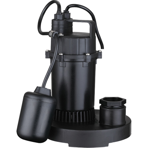 Thermoplastic Submersible Sump Pump, 2560 GPH, 115 V, 4.6 A, 1/3 HP PB Rental Co. Ltd.