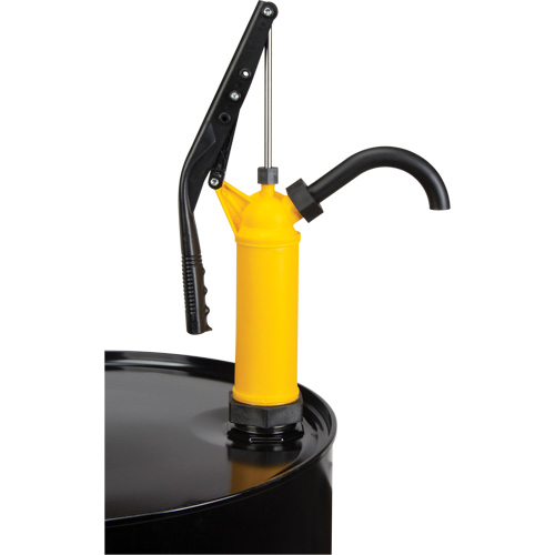 Pompe &agrave; baril de type levier, Polypropyl&egrave;ne, 14 oz/course, Pour barils de 5-55 gal. PB Rental Co. Ltd.