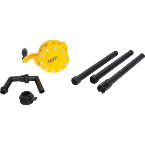 Rotary Type Drum Pump, Polypropylene, Fits 15 - 55 US Gal., 8 oz./Stroke PB Rental Co. Ltd.