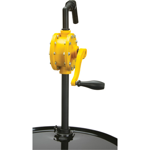 Rotary Type Drum Pump, Polypropylene, Fits 15 - 55 US Gal., 8 oz./Stroke PB Rental Co. Ltd.