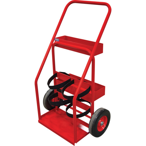 Chariot de prevention d'incendie pour travaux &agrave; chaud, Roues Semi-pneumatique, Base de 17,75" la x 8,9" lo, 100 lb PB Rental Co. Ltd.