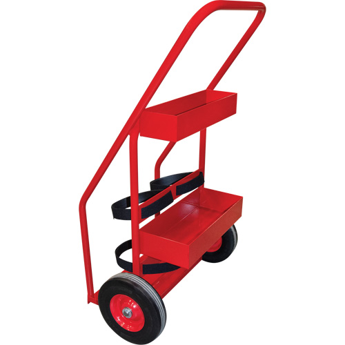 Chariot de prevention d'incendie pour travaux &agrave; chaud, Roues Semi-pneumatique, Base de 17,75" la x 8,9" lo, 100 lb PB Rental Co. Ltd.