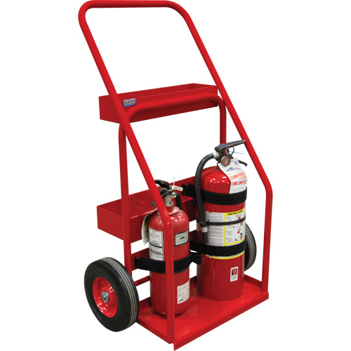 Chariot de prevention d'incendie pour travaux &agrave; chaud, Roues Semi-pneumatique, Base de 17,75" la x 8,9" lo, 100 lb PB Rental Co. Ltd.