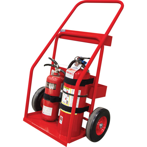 Chariot de prevention d'incendie pour travaux &agrave; chaud, Roues Semi-pneumatique, Base de 17,75" la x 8,9" lo, 100 lb PB Rental Co. Ltd.