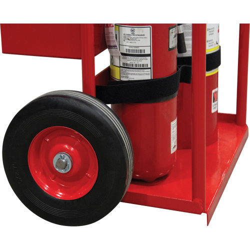 Chariot de prevention d'incendie pour travaux &agrave; chaud, Roues Semi-pneumatique, Base de 17,75" la x 8,9" lo, 100 lb PB Rental Co. Ltd.
