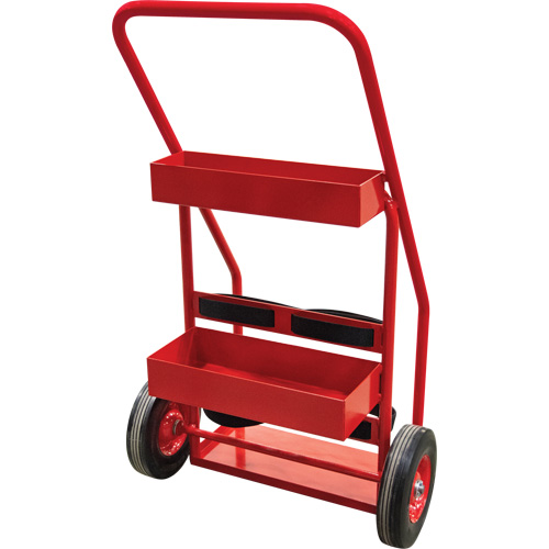 Chariot de prevention d'incendie pour travaux &agrave; chaud, Roues Semi-pneumatique, Base de 17,75" la x 8,9" lo, 100 lb PB Rental Co. Ltd.