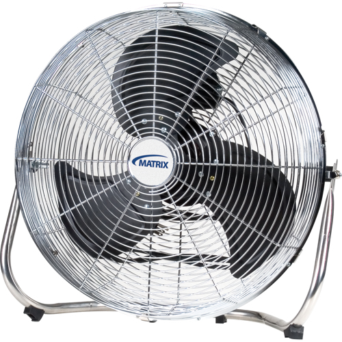 Ventilateur sur pied haute vitesse, Commercial, 3 vitesses, Diam&egrave;tre de 18" PB Rental Co. Ltd.