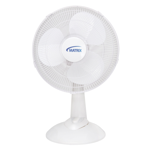 Ventilateur oscillant &agrave; boutons-poussoirs pour bureau, Diam&egrave;tre 12", 3 vitesses PB Rental Co. Ltd.