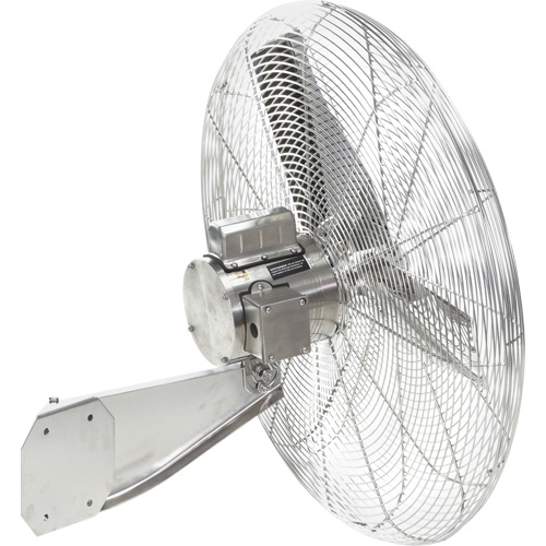 Stainless Steel Food Service Washdown Air Circulating Fans, Industrial, 1 Speed, 24" Diameter PB Rental Co. Ltd.