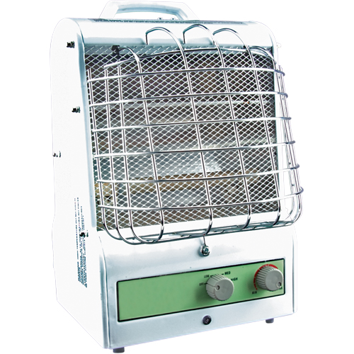 Portable Utility Heater, Fan/Radiant Heat, Electric, 5120 PB Rental Co. Ltd.
