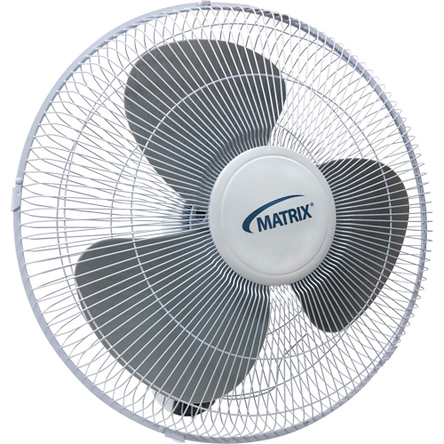 Wall Mount Oscillating Fan, Commercial, 3 Speed, 16" Diameter PB Rental Co. Ltd.