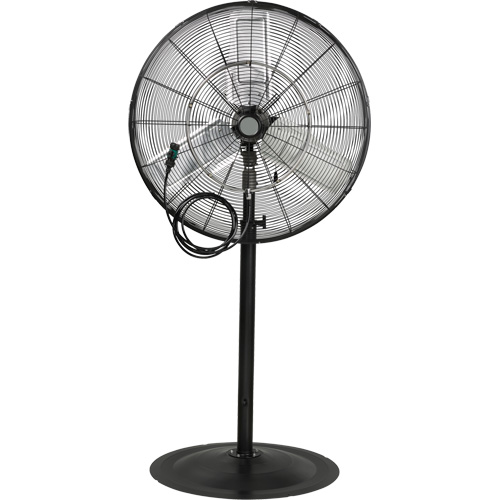 Waterproof Motor Misting & Oscillating Pedestal Fan, Heavy-Duty, 3 Speed, 30" Diameter PB Rental Co. Ltd.
