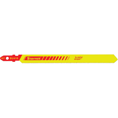 Unified Shank&reg; Jig Saw Blades, Bi-Metal, 4" L, 18 TPI PB Rental Co. Ltd.