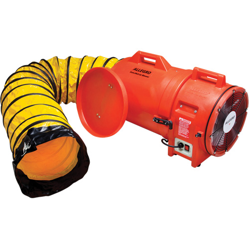 Blower with Canister & Ducting, 1 HP, 1842 CFM PB Rental Co. Ltd.