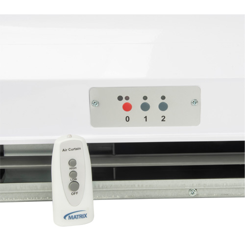 Rideau d'air avec t&eacute;l&eacute;commande, 2 vitesses PB Rental Co. Ltd.
