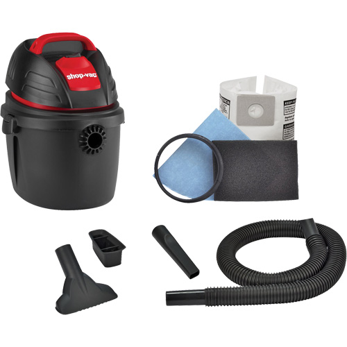 Portable Shop Vacuum, Wet-Dry, 2.5 HP, 2.5 US Gal. (9.5 Litres) PB Rental Co. Ltd.
