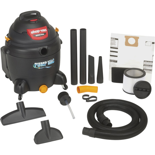 Built-In Pump Shop Vacuum, Wet-Dry, 6 HP, 18 US Gal. (68.1 Litres) PB Rental Co. Ltd.
