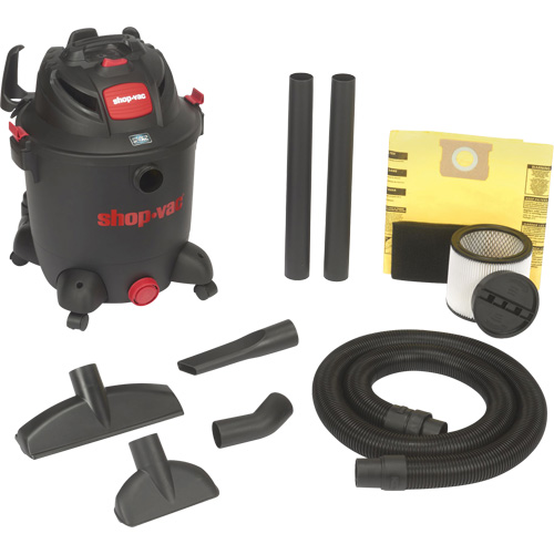 Aspirateur utilitaire pour atelier SVX2, Secs-humides, 5,5 CV, 12 gal. US (45,4 litres) PB Rental Co. Ltd.
