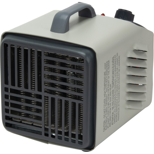 Radiateur portatif m&eacute;tallique datelier avec thermostat, Soufflant, &eacute;lectrique PB Rental Co. Ltd.