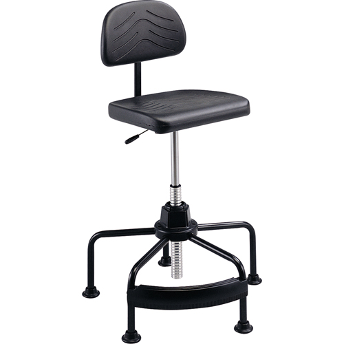 Industrial Seating, Stationary, Adjustable Height, 250 lbs. Capacity PB Rental Co. Ltd.