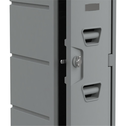 Locker, 12" x 15" x 36", Grey, Assembled PB Rental Co. Ltd.