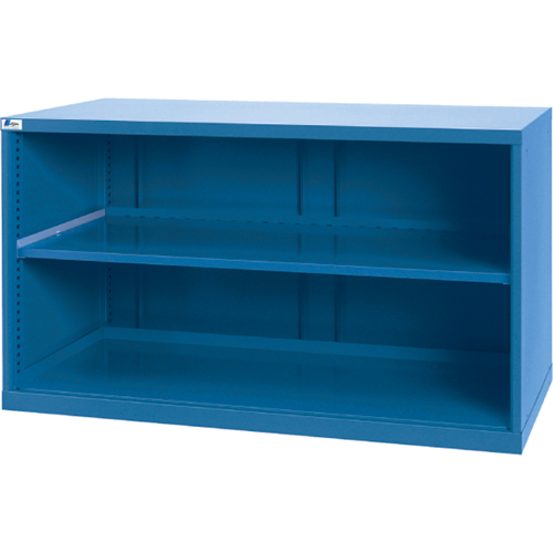 Shelf Cabinets, Steel, 33-1/2" H x 56-1/2" W x 28-1/2" D, Bright blue PB Rental Co. Ltd.