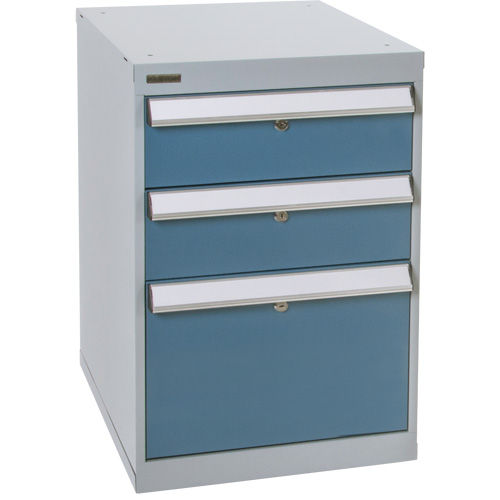 Three-Drawer Pedestal Workbench, 18" W x 21" D x 28" H PB Rental Co. Ltd.