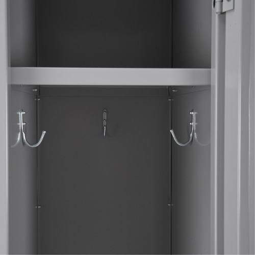 Clean Line Lockers, 3 -tier, Bank of 4, 48" x 18" x 76", Steel, Charcoal, Rivet (Assembled) PB Rental Co. Ltd.