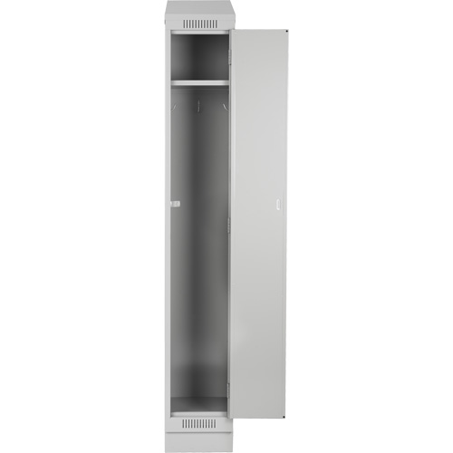 Clean Line Lockers, 3 -tier, Bank of 4, 48" x 18" x 76", Steel, Charcoal, Rivet (Assembled) PB Rental Co. Ltd.