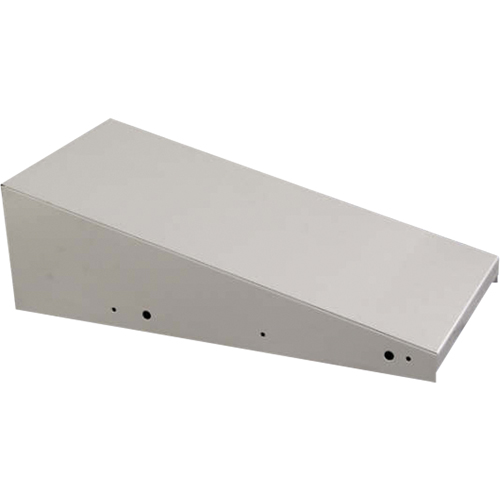 Clean Line Economy Lockers Slope Top, 1 Bank, 18" D x 12" W x 6" H, Grey, Steel PB Rental Co. Ltd.