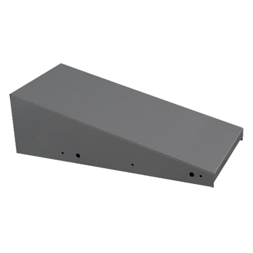 Clean Line Economy Lockers Slope Top, 1 Bank, 18" D x 12" W x 6" H, Steel PB Rental Co. Ltd.
