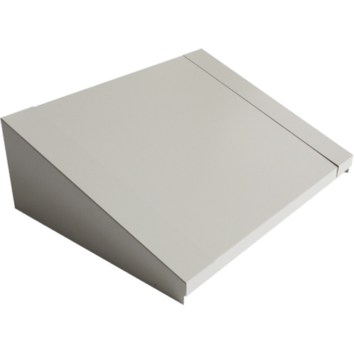 Dessus inclin&eacute; pour casiers robustes enti&egrave;rement soud&eacute; Concorde, Bloc de 2, 18" p x 24" la x 6" ha, Gris, Acier PB Rental Co. Ltd.