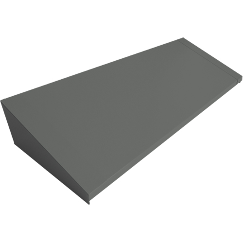 Dessus inclin&eacute; pour casiers robustes enti&egrave;rement soud&eacute; Concorde, Bloc de 4, 18" p x 48" la x 6" ha, Acier PB Rental Co. Ltd.