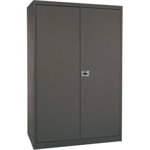 Deep Hi-Boy Storage Cabinet, Steel, 4 Shelves, 72" H x 36" W x 24" D, Charcoal PB Rental Co. Ltd.