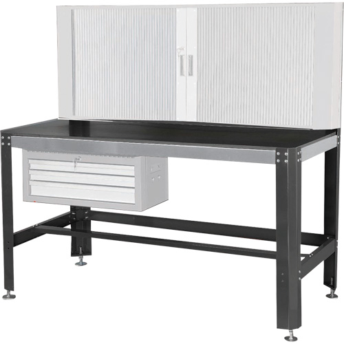 Work Bench, Laminate Surface, 26" W x 30" D x 63" H PB Rental Co. Ltd.