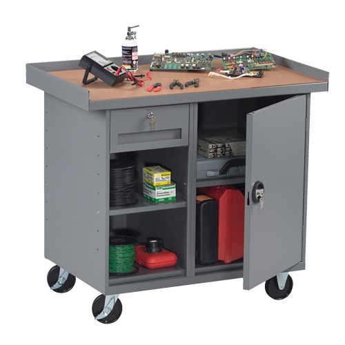 Armoire pour &eacute;tabli mobile, Stratifi&eacute; Surface PB Rental Co. Ltd.