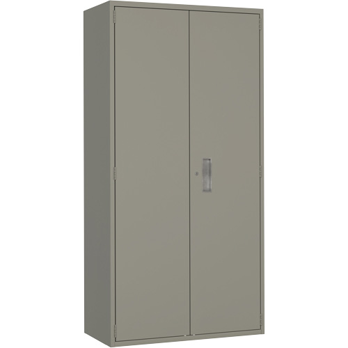 Hi-Boy Storage Cabinet, Steel, 4 Shelves, 72" H x 36" W x 18" D, Grey PB Rental Co. Ltd.