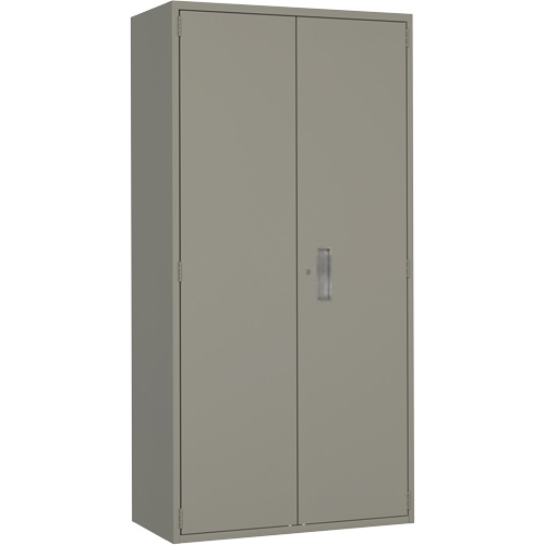 Wardrobe Storage Cabinet, Steel, 36" W x 18" D x 72" H, Grey PB Rental Co. Ltd.