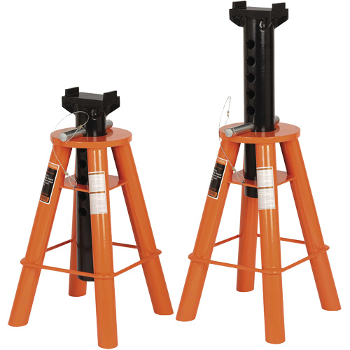 873A Low-Profile Truck Stand Set, 10 Tons Capacity, 20-1/2" - 30" H PB Rental Co. Ltd.