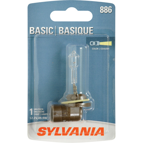 886 Basic Fog Light Bulb, Halogen, 50 W, Off White PB Rental Co. Ltd.