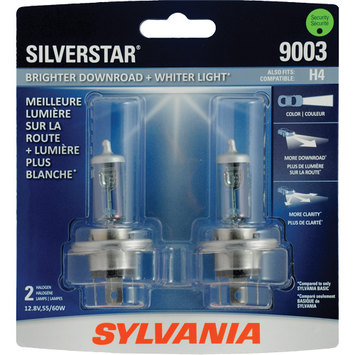 9003 SilverStar&reg; Ultra Headlight Bulb, Halogen, 60 W, White PB Rental Co. Ltd.