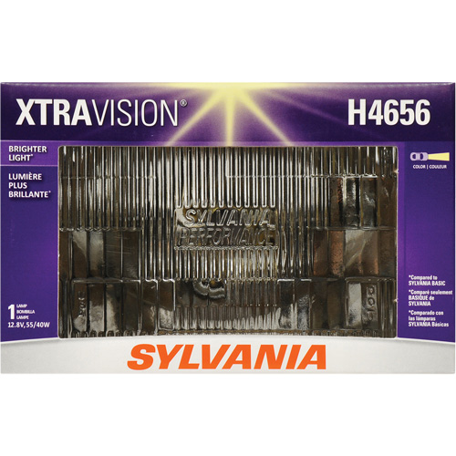 Phare automobile scell&eacute; XtraVision H4656, Halog&egrave;ne, 35 W/55 W, Blanc cass&eacute; PB Rental Co. Ltd.