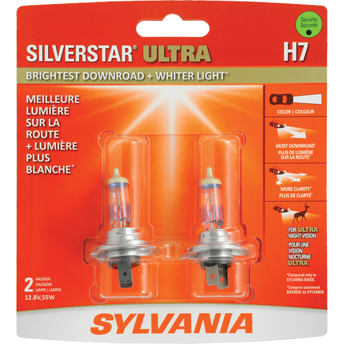 Ampoule de feu avant SilverStar H7, Halog&egrave;ne, 56 W, Blanc cass&eacute; PB Rental Co. Ltd.