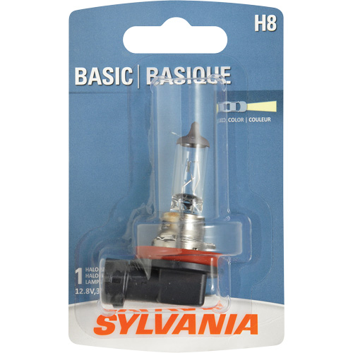 H8 Basic Headlight Bulb, Halogen, 35 W, Off White PB Rental Co. Ltd.