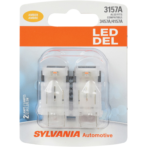 Mini-ampoule automobile 3157A, DEL, 0,5 W/12,8 W, Ambr&eacute;e PB Rental Co. Ltd.