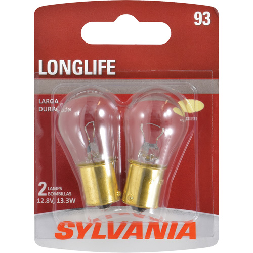 93 Long Life Mini Automotive Bulb, Incandescent, 13.3 W PB Rental Co. Ltd.