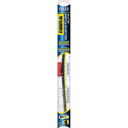 Balai d'essui-glace Quantum Elite avec adaptateurs, 22", Toute saison PB Rental Co. Ltd.