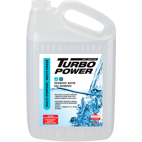 Turbo Power Multi-Purpose Deionized Water, Jug PB Rental Co. Ltd.