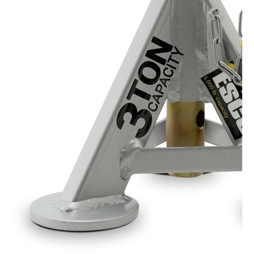 Performance Shorty Low Profile Jack Stands, 3 tons Capacity, 11" - 17" H PB Rental Co. Ltd.